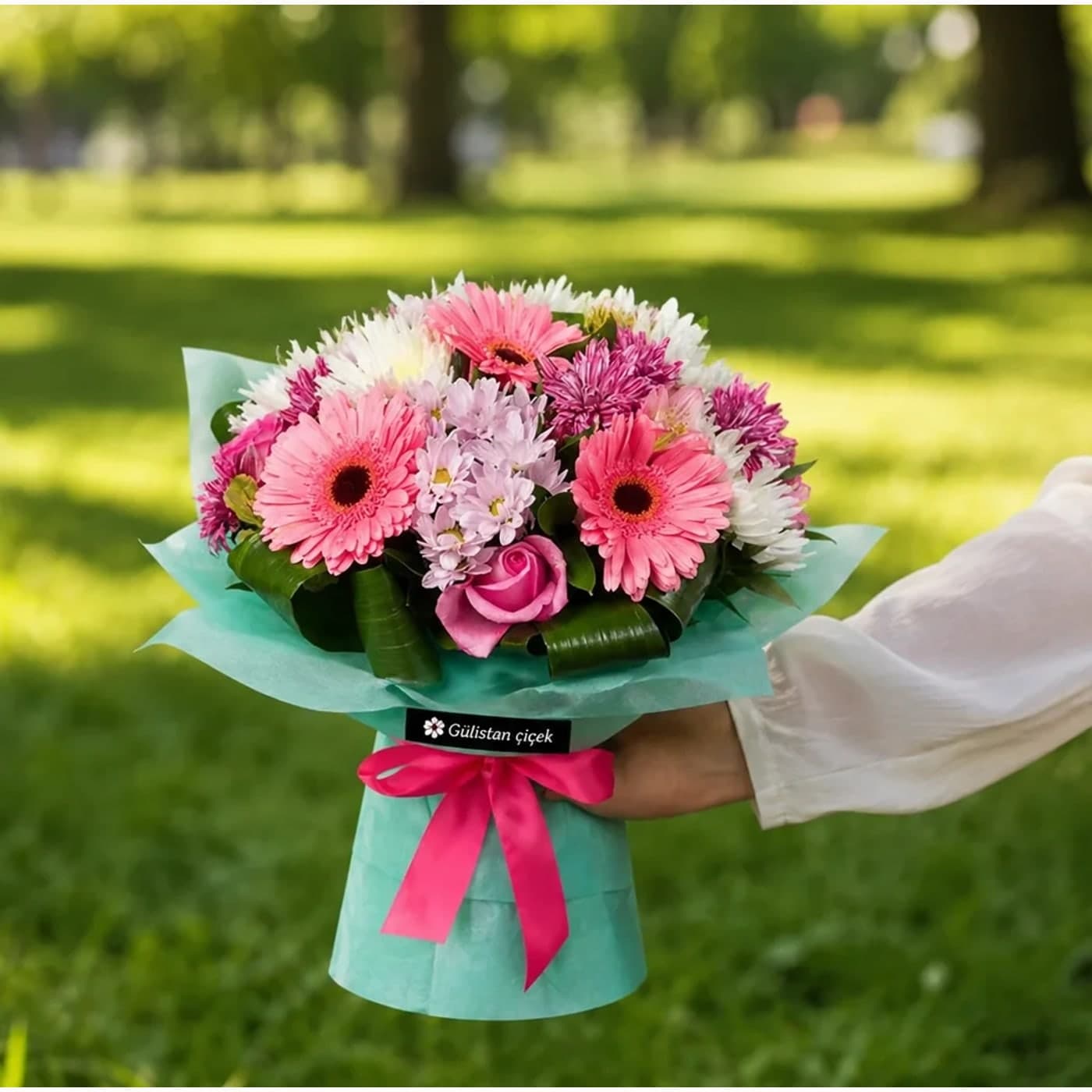 Buket Krizantem ve Gerbera