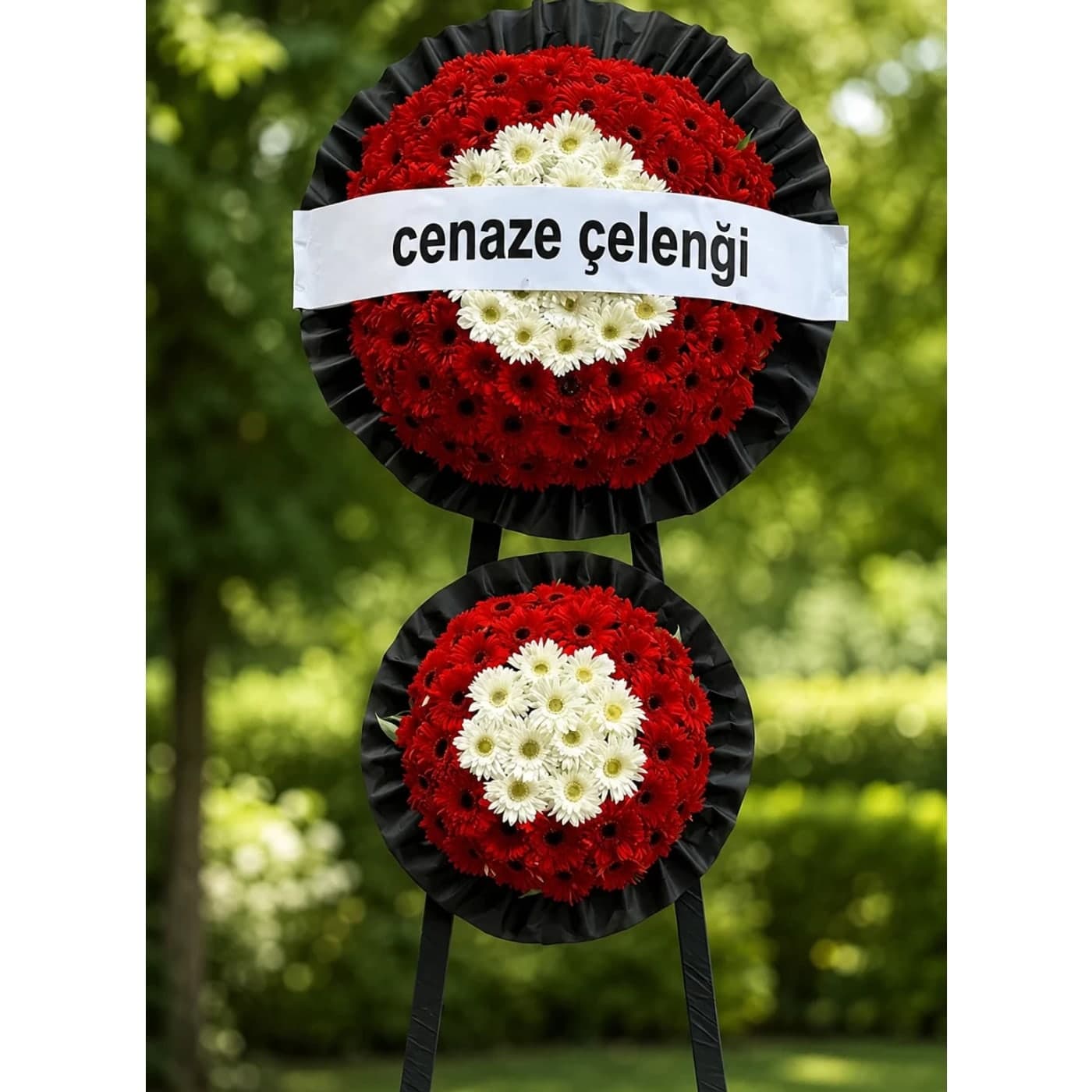 İkili Cenaze Çelengi