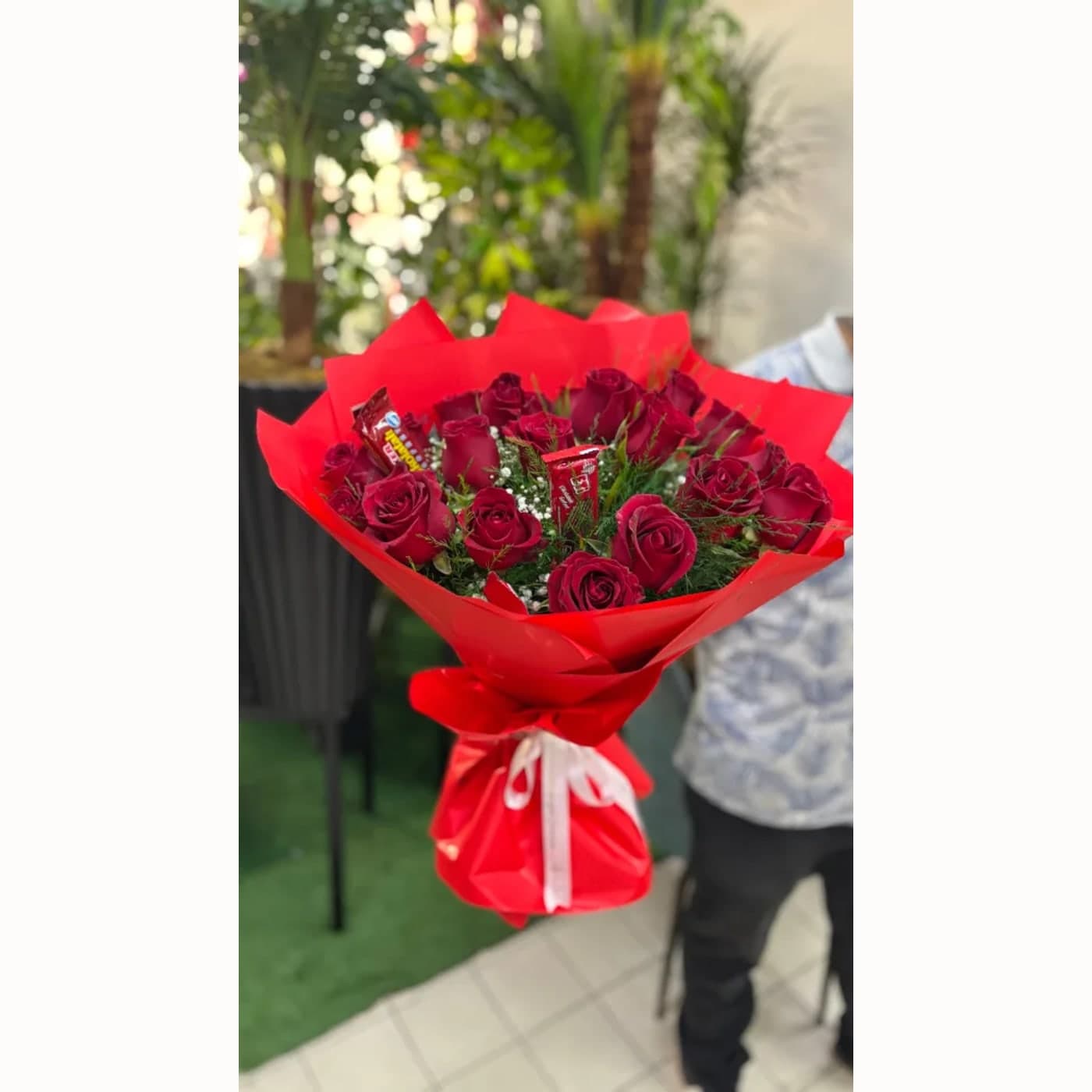 Kırmızı Gül Aşk Buketi
